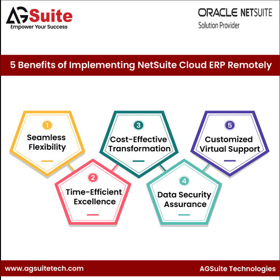 5 Benefits of Implementing NetSuite Cloud ERP Remotely