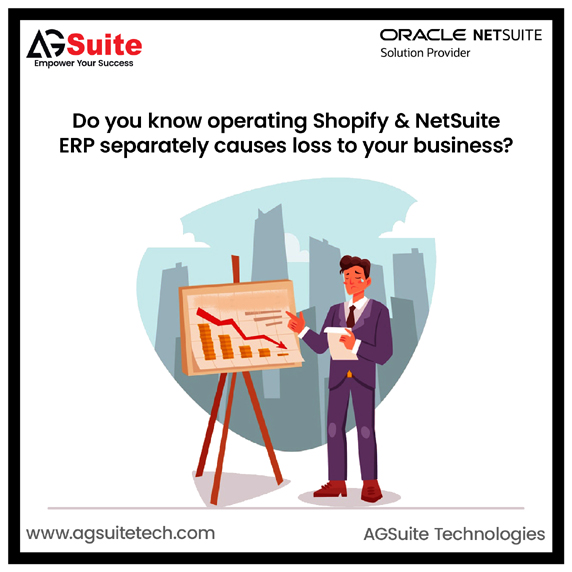 Do you know operating Shopify & NetSuite ERP separately causes loss to your business?