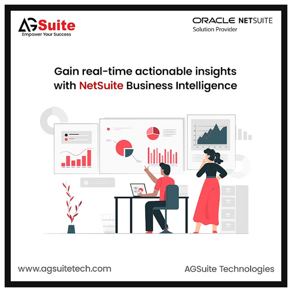 Gain real-time actionable insights with NetSuite Business Intelligence