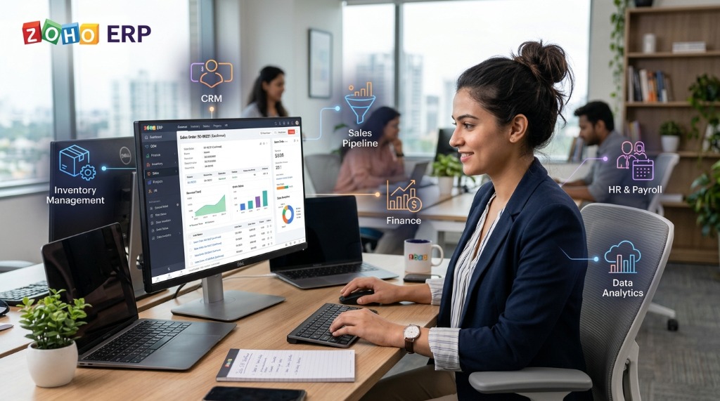 Zoho ERP — Unified Cloud Business Management