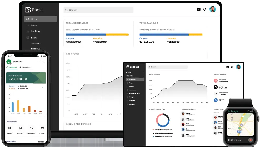 Zoho Finance Plus