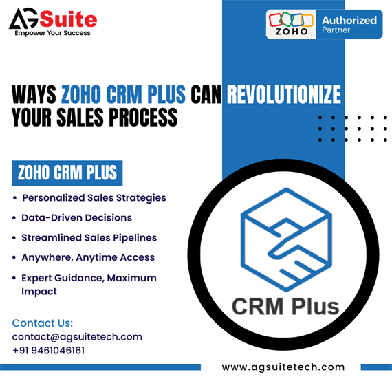 Ways Zoho CRM Plus Can Revolutionize Your Sales Process