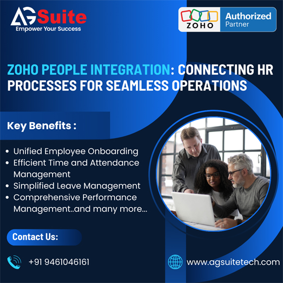 Zoho People Integration: Connecting HR Processes for Seamless Operations