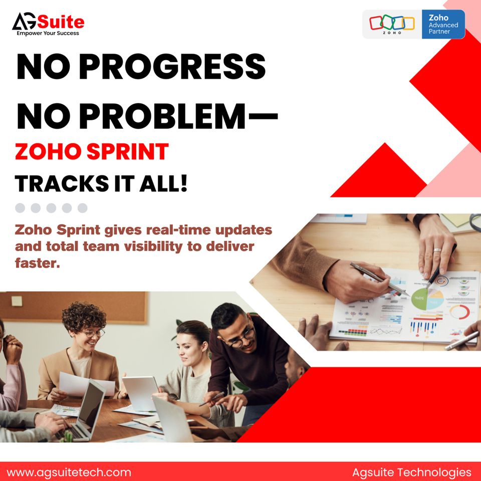 Can't Track Progress. Zoho Sprint Fixes That