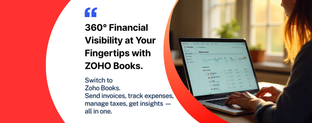 Why Businesses Choose Zoho Books for Accounting Success